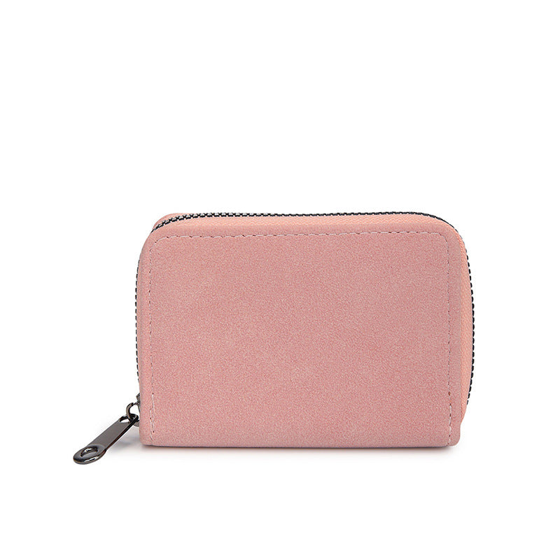 Compact Zippered Wallet