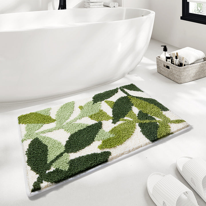 Decorative Flower Bath Mat Kalsten