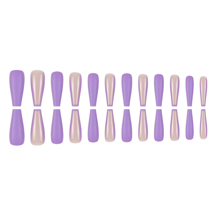 Elegant Matte Long Stiletto Nail Tips Kalsten