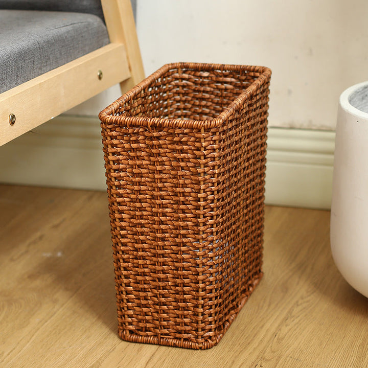 Handcrafted Woven Wastebasket Kalsten