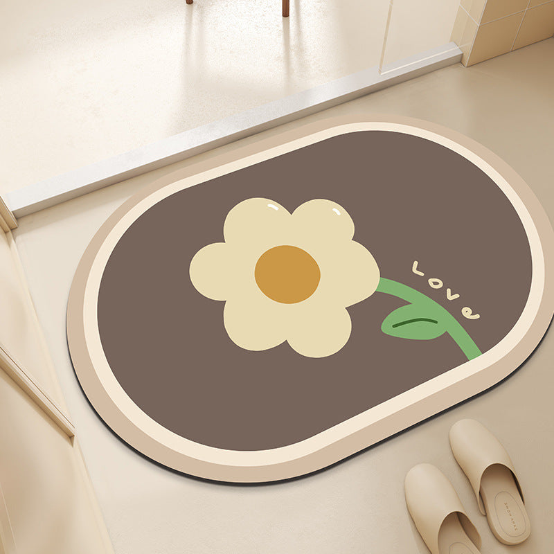 Floral-Designed Comfort Mat Kalsten