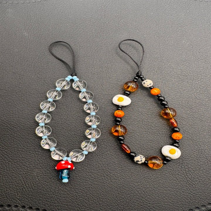 Unique Beaded Phone Charm Holder Kalsten