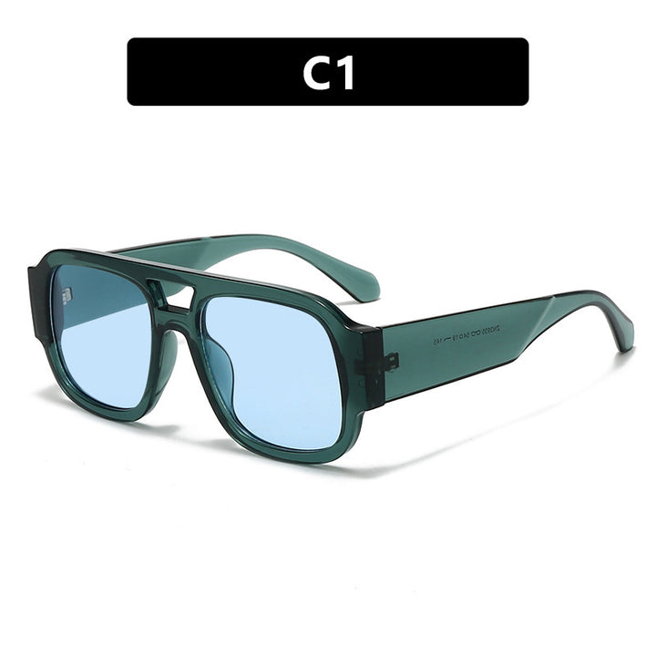Ladies modern sunglasses in elegant rectangular design Kalsten
