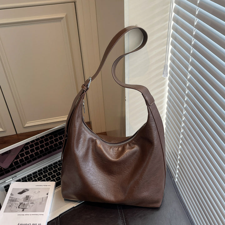 Soft Leather Hobo Handbag Kalsten