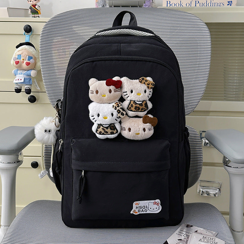 Cute Plush Character Backpack
