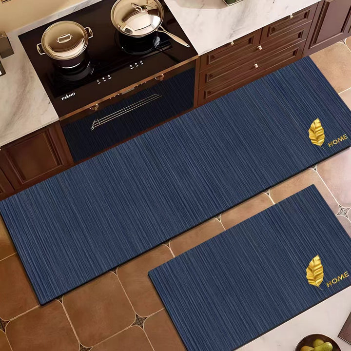 Elegant Textured Kitchen Runner Set Kalsten