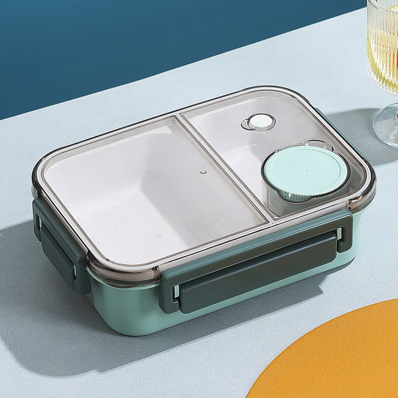 Stainless Steel Bento Box with Leak-Proof Lid