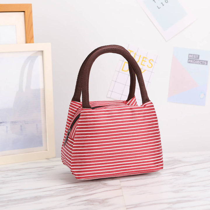 Floral Print Insulated Lunch Carrier Kalsten