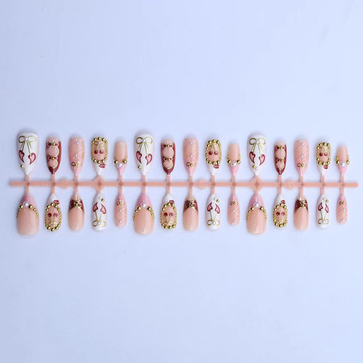 Elegant Decorative Press-On Nails Kalsten