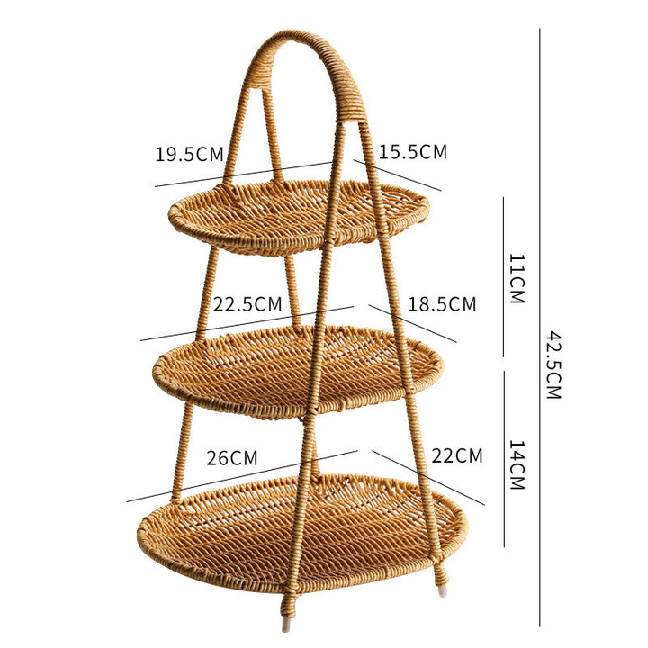 Handcrafted Wicker Storage Basket Kalsten