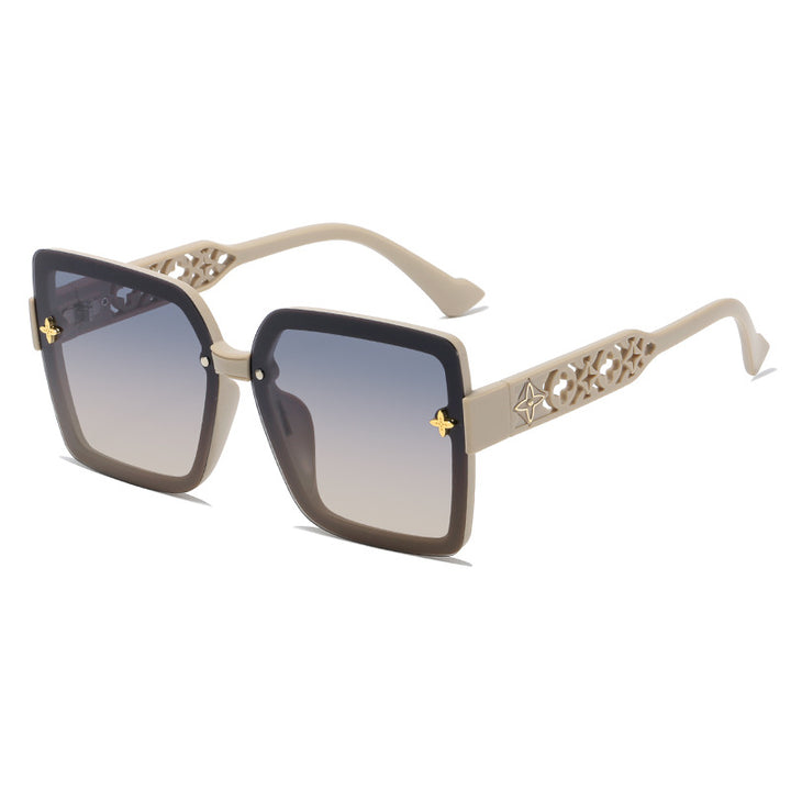Women's designer sunglasses with intricate frame and UV protection Kalsten