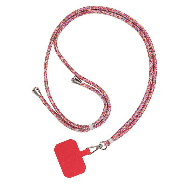Colorful Braided Lanyard with ID Holder Kalsten
