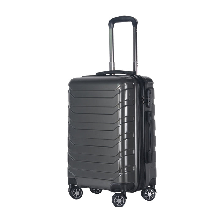 Unisex Lightweight Hard Shell Trolley Suitcase Kalsten