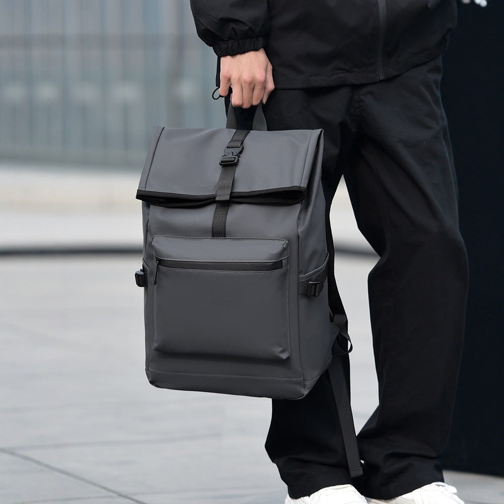 Waterproof Roll-Top Urban Backpack Kalsten