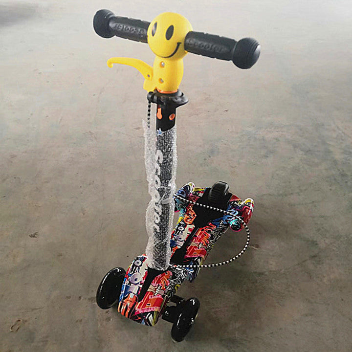 LED-Illuminated Trick Scooter Kalsten