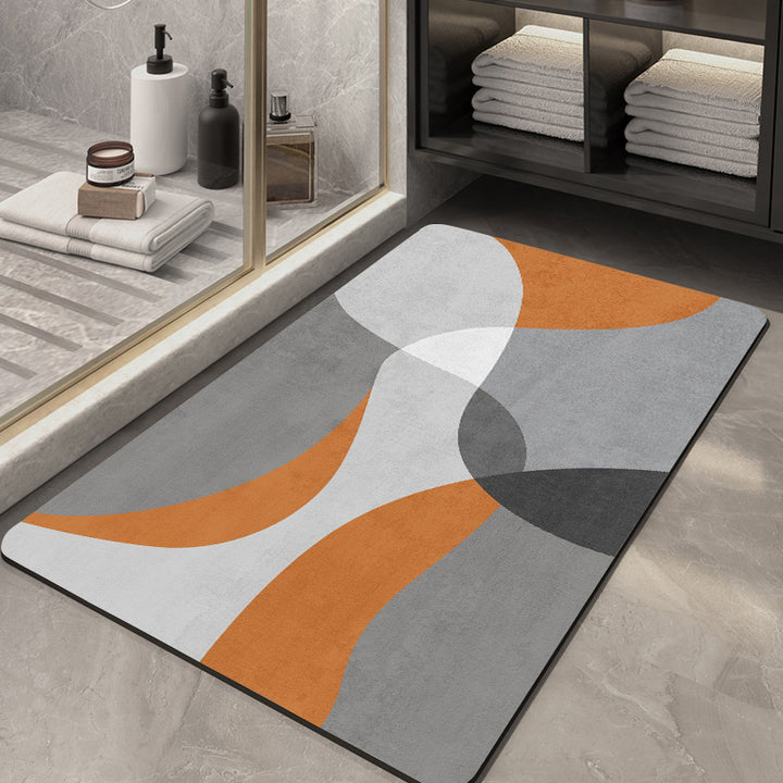 Stylish Modern Bathroom Mat Kalsten