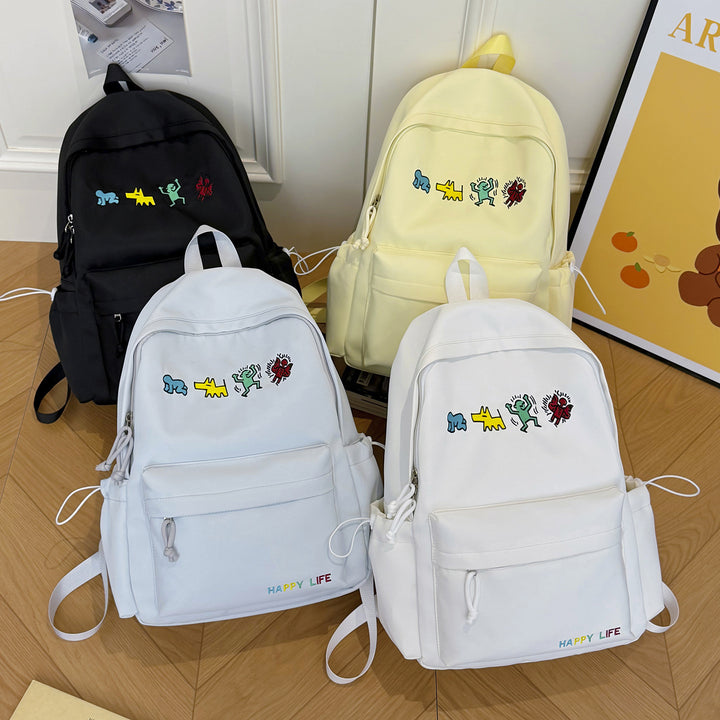 Artistic Embroidered Casual Backpack Kalsten
