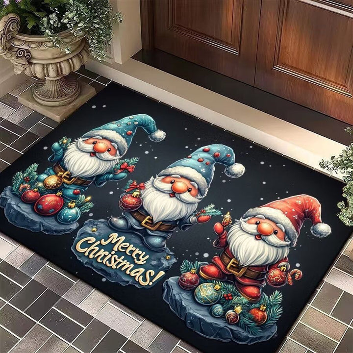 Floral Themed Welcome Mat Kalsten