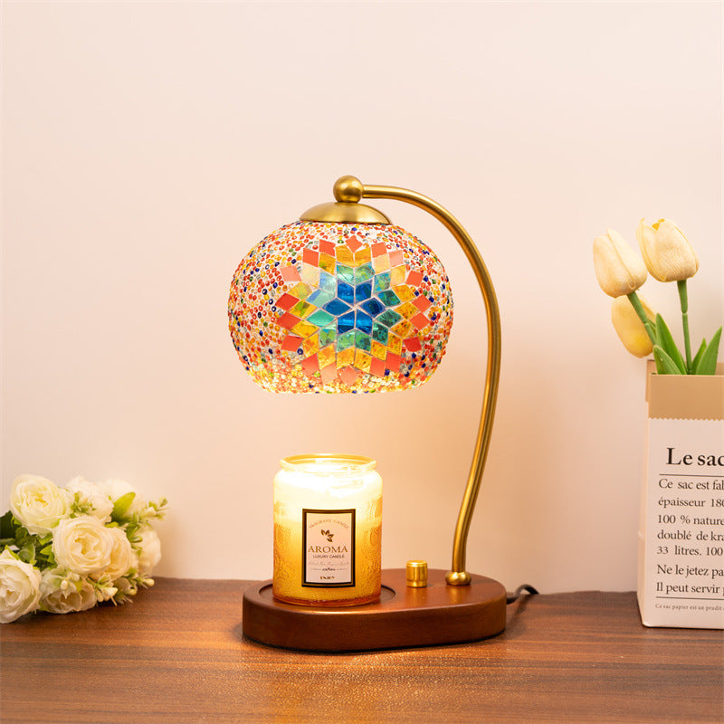 Mosaic Glass Table Lamp