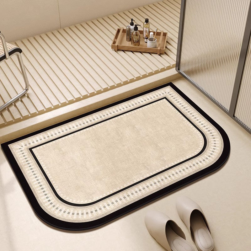 Soft Textured Cloud-Shaped Bath Mat Kalsten