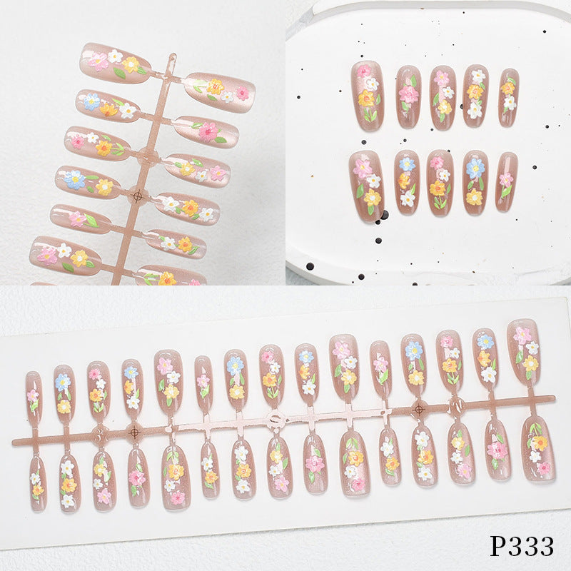 Floral Fantasy Press-On Nail Kit Kalsten