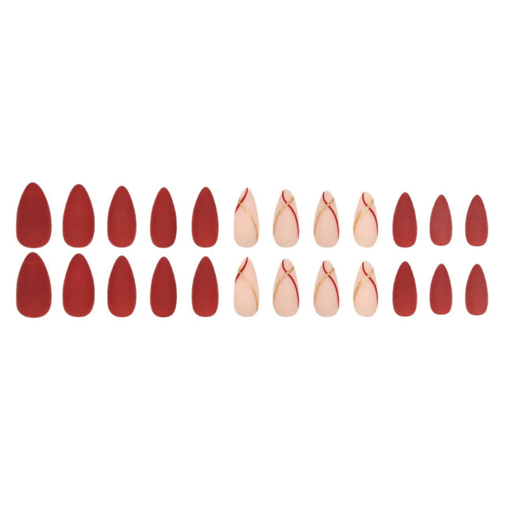 Elegant Stiletto Press-On Nail Set Kalsten