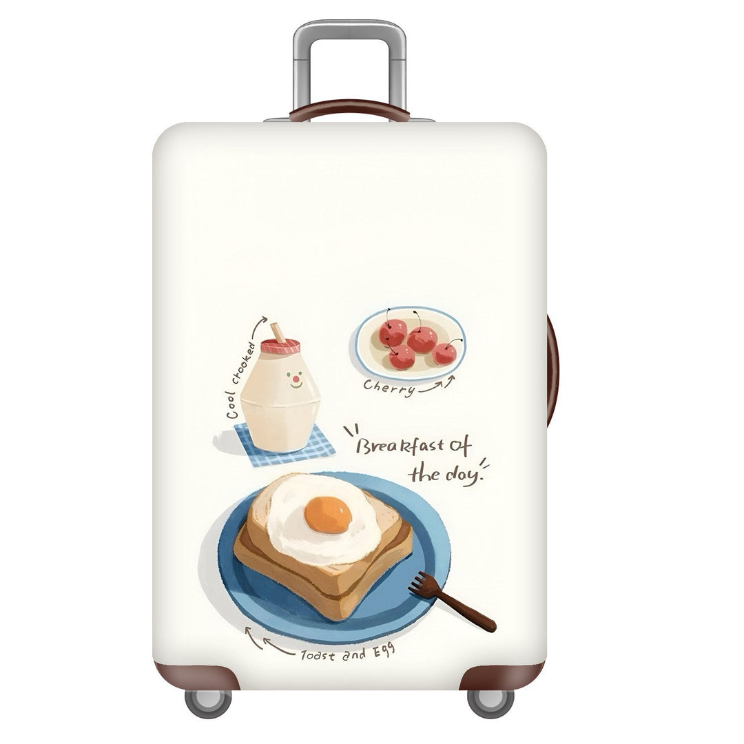 Unisex Hard Shell Suitcase with Dreamy Landscape Design Kalsten