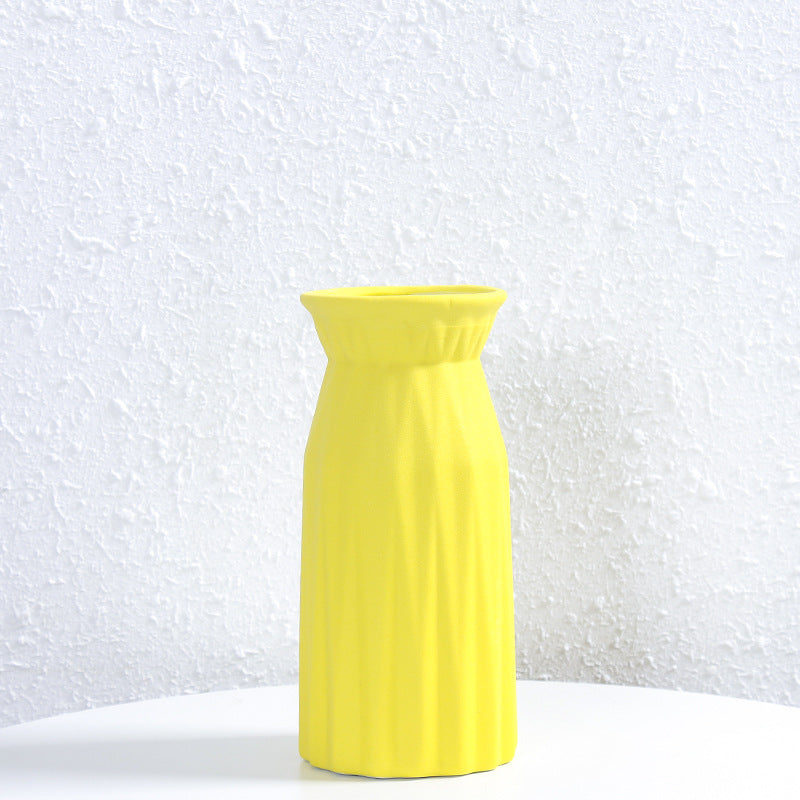 Modern Textured Ceramic Flower Vase Kalsten 1790310307