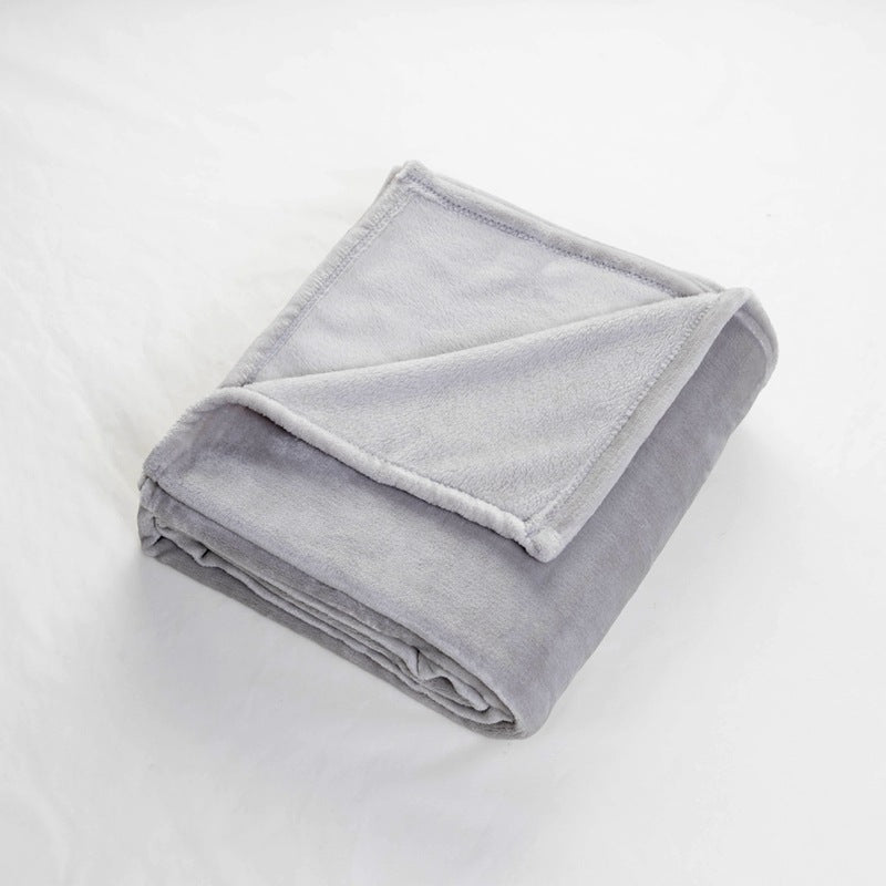 Ladies Cozy Plush Blanket with Reversible Design Kalsten
