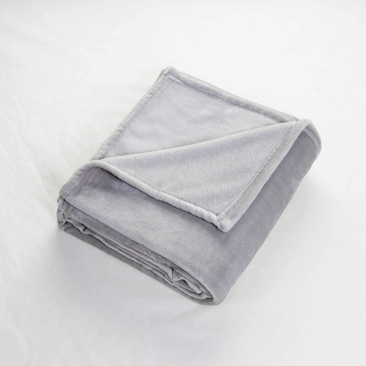 Ladies Cozy Plush Blanket with Reversible Design Kalsten