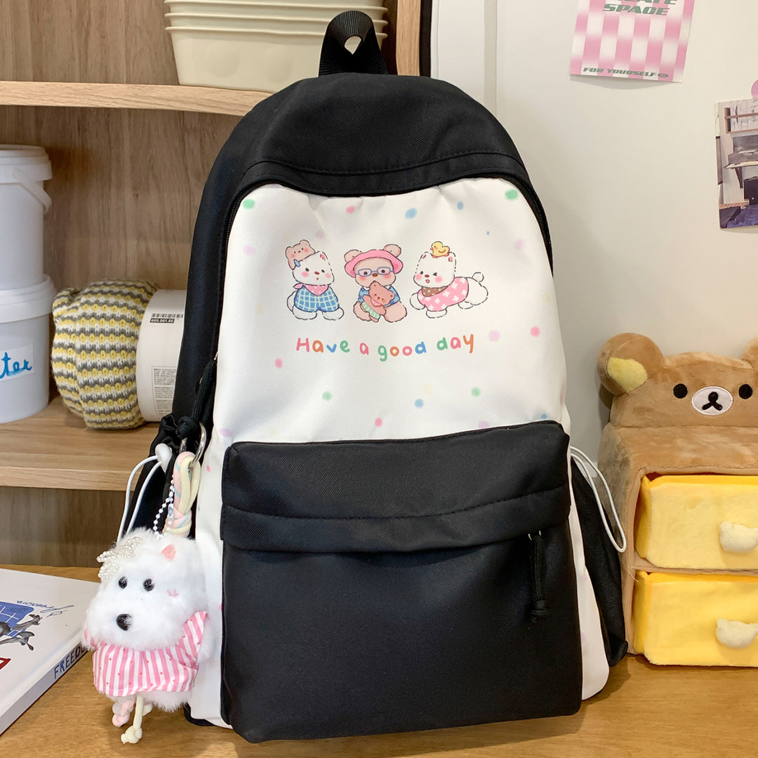 Cute Playful Character Backpack