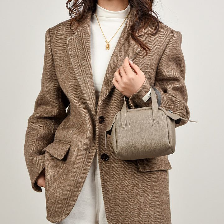 Textured Mini Handheld Bag Kalsten