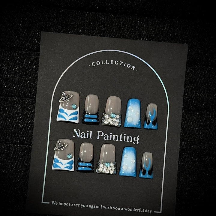 Creative 3D Press-On Nail Art Collection