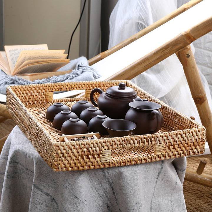 Unisex Handwoven Serving Tray Kalsten