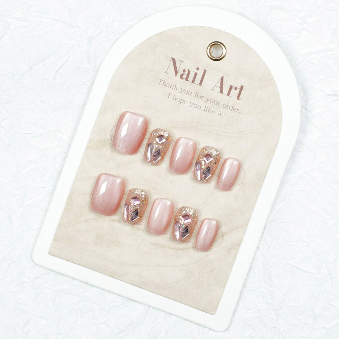 Floral Design Press-On Nails Kalsten