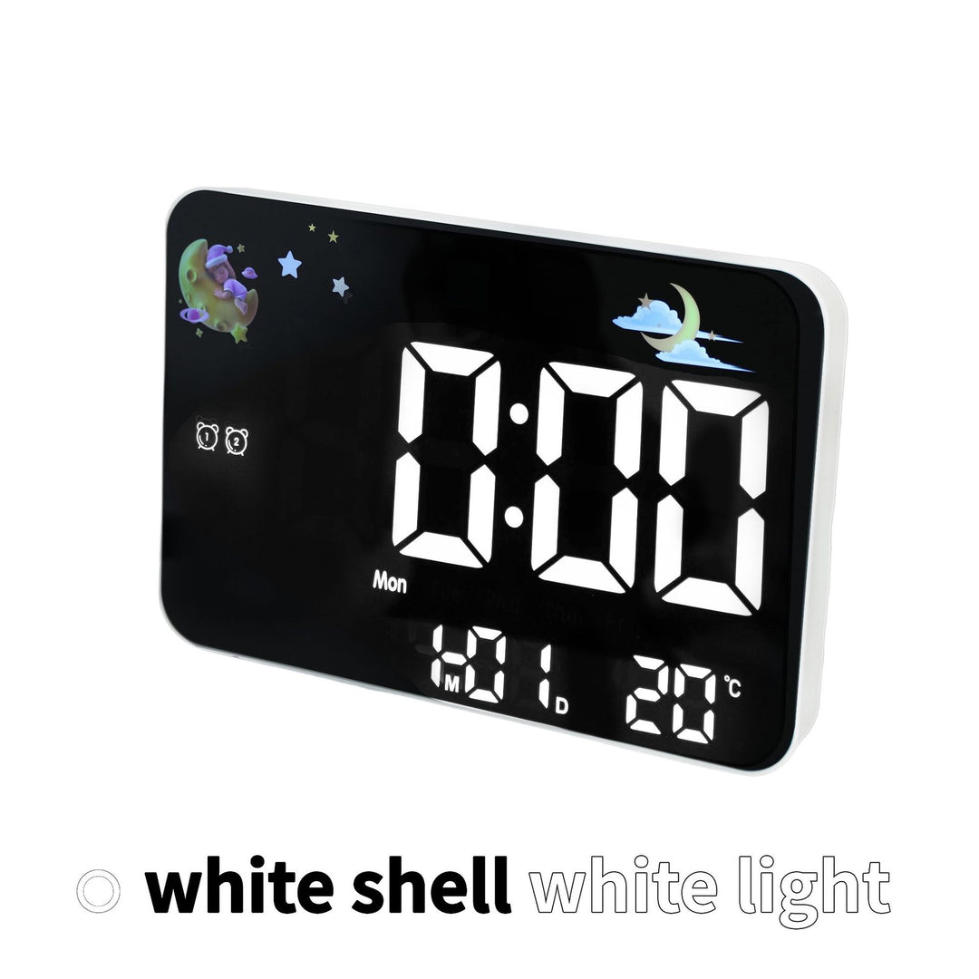 Digital alarm clock with projection and temperature display Kalsten