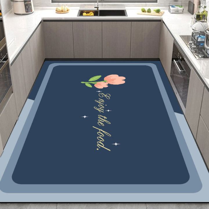 Kitchen Comfort Mat with Inspirational Design