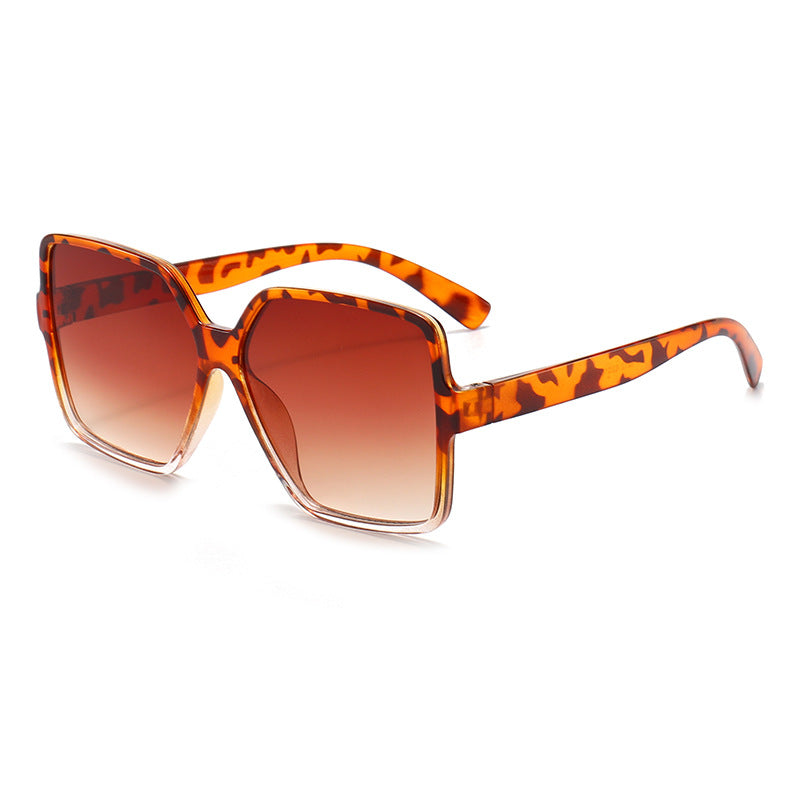 Oversized Square Frame Sunglasses Elegant Style