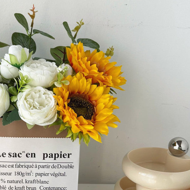 Lifelike Floral Centerpiece