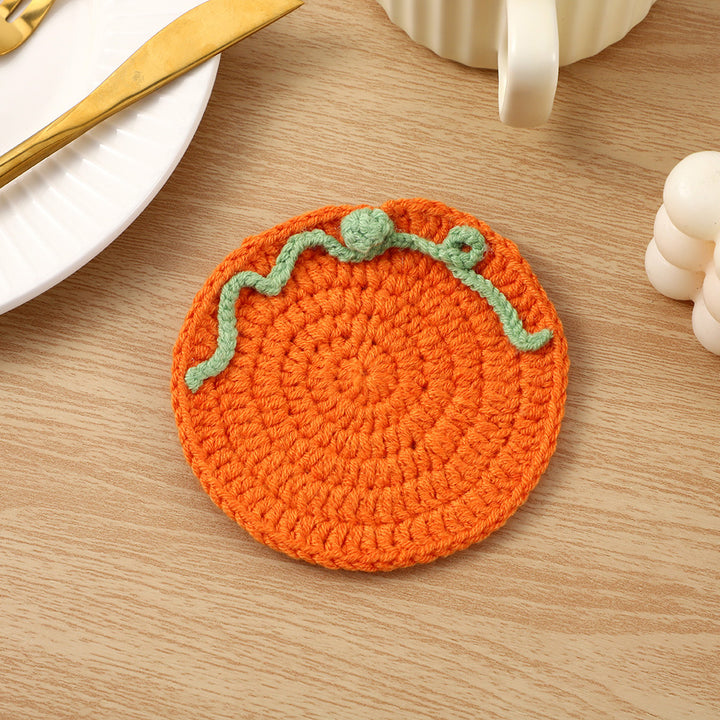 Decorative Crochet Lemon Coaster Kalsten