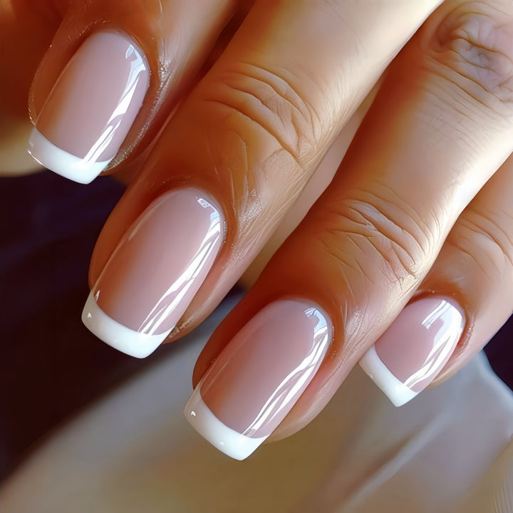 Artificial nails with French manicure Kalsten