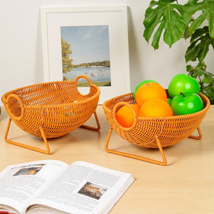 Rustic Woven Fruit Storage Kalsten