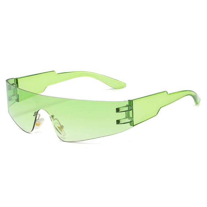 Oversized Protective Shield Sunglasses Kalsten