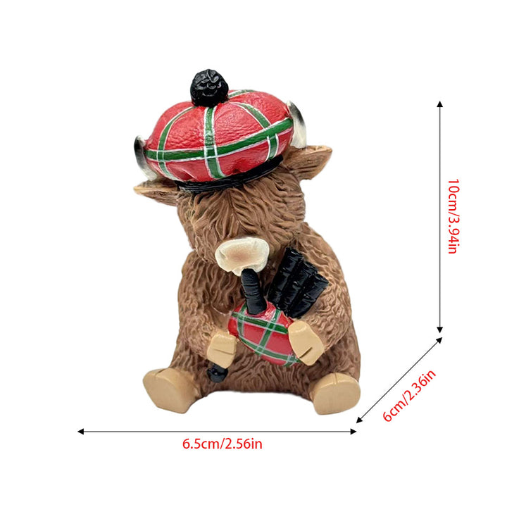 cute decorative horned cattle Kalsten