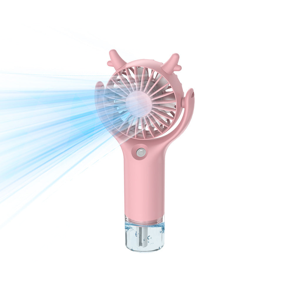 Women's portable USB fan with multi-stage speed control Kalsten