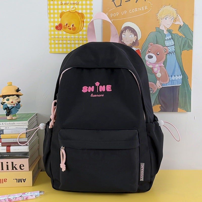Playful Graphic Print Backpack Kalsten