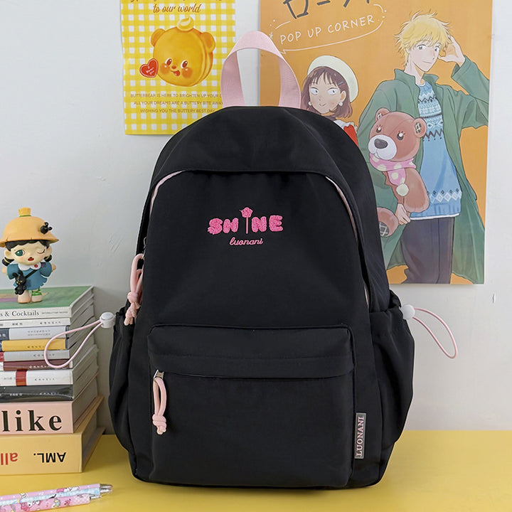 Playful Graphic Print Backpack Kalsten
