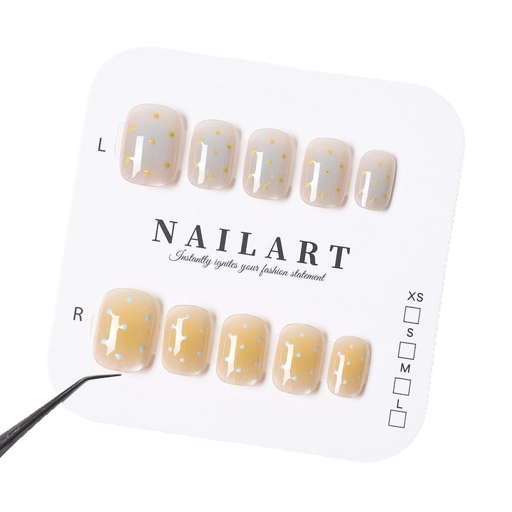 Artistic Fruit-Themed Press-On Nail Set Kalsten
