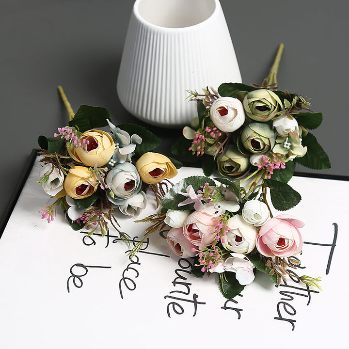 Realistic Faux Rose Bouquet