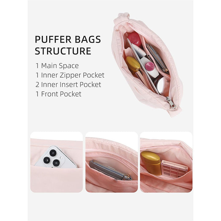 Multifunctional and Padded Shoulder Bag Kalsten